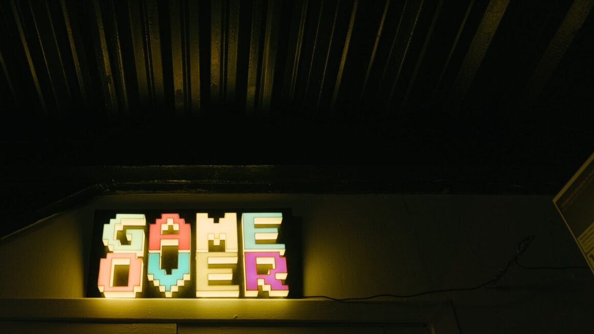 game over sign